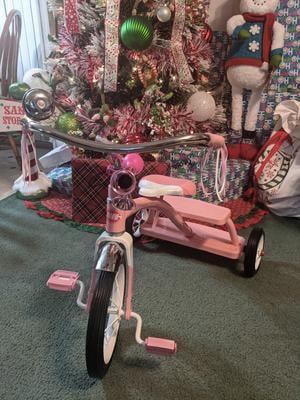 Radio Flyer, Classic Pink Dual Deck Tricycle, 12