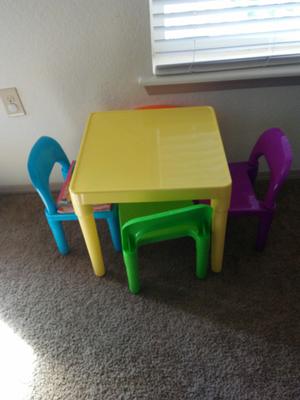 the range childrens table and chairs