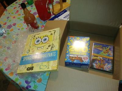 Spongebob Squarepants The Best 0 Episodes Ever Bundle Walmart Exclusive Dvd Spongebob Squarepants Experience Book Walmart Com Walmart Com