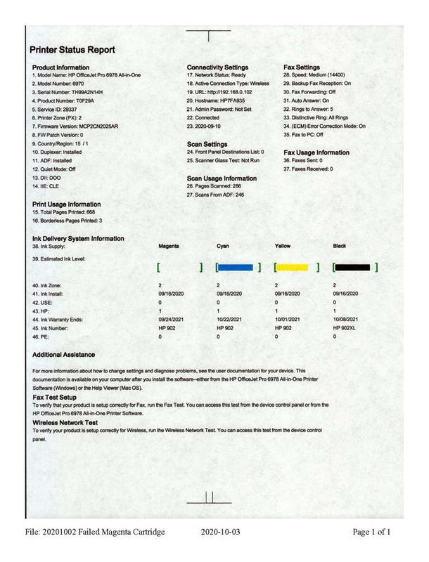 walmart hp ink 902xl