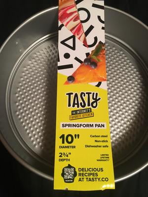 Tasty 10 Springform and Cheesecake Pan Non-Stick - Set of 2