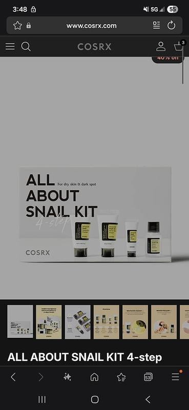 COSRX All About Snail Kit (4 Step) - Walmart.com