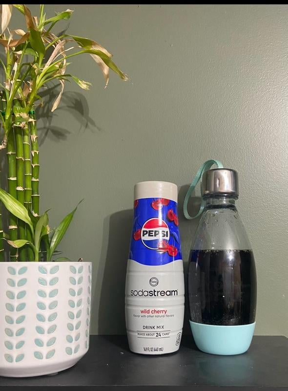 SodaStream Pepsi Wild Cherry Zero Drink Mix, 14.9 fl oz - Walmart.com