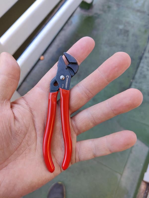Crescent 4\" Mini Dipped Handle Diagonal Pliers 4MDIAGDG