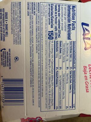 Customer reviews for LALA Low Fat Shelf-Stable UHT Milk Drink