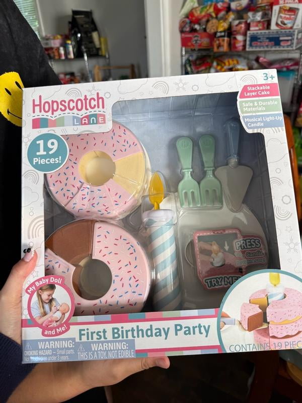 Hopscotch Lane First Birthday 19 Piece Set – Baby Doll Birthday