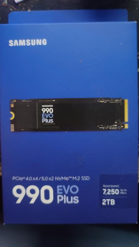 Samsung 990 EVO Plus 2TB NVMe PCIe Gen 4.0 x4/5.0 x2 M.2 2280