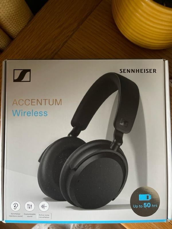 Sennheiser ACCENTBLK Active Noise Cancelling Wireless Over Ear