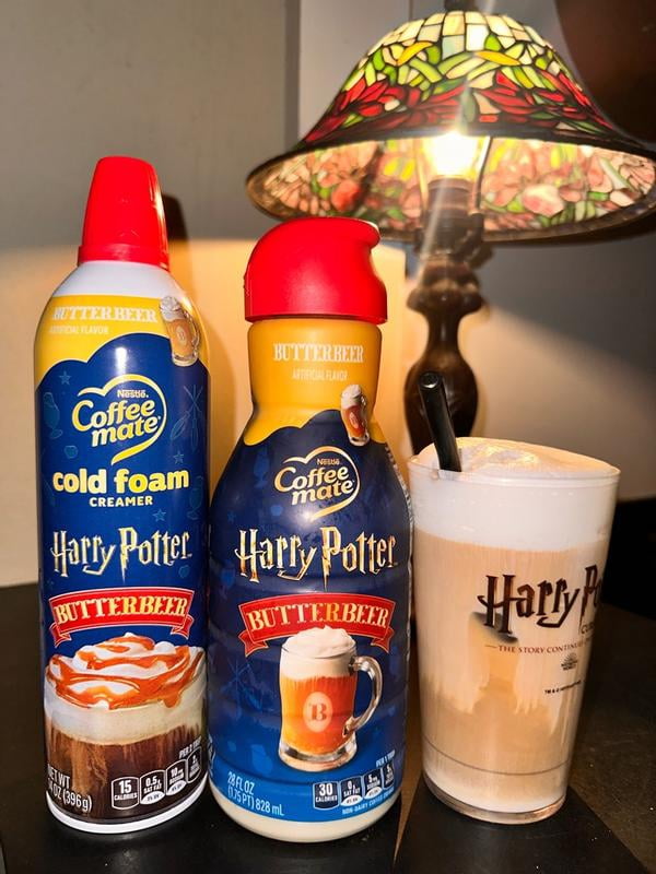 Coffee mate Harry Potter Butterbeer Flavored Cold Foam Creamer