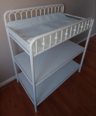 rose gold changing table