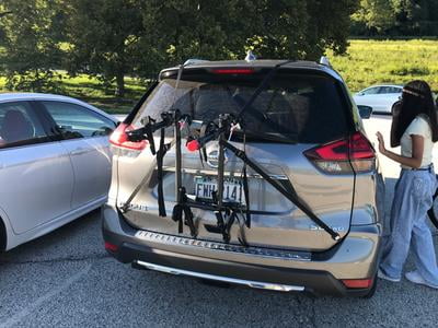 bike rack for minivan walmart