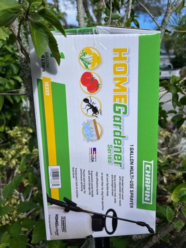 HomeGardener 1-Gallon Multi-Purpose Pump Lawn & Garden Sprayer - Walmart.com