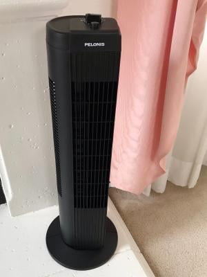 Pelonis 28 3-Speed Oscillating Tower Fan, White - Walmart.com