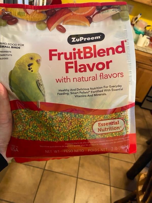 ZuPreem FruitBlend Flavor 907g 3袋セット Amazon.com : ZuPreem FruitBlend Flavor Pellets Bird Food for