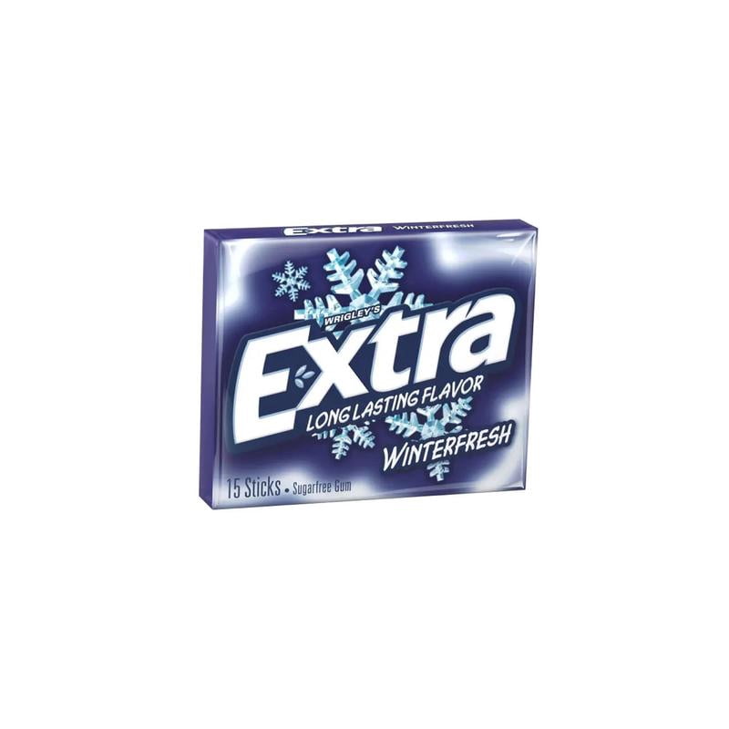 Wrigley's Extra Winterfresh Gum 3-Pack - 15 Sticks Each, Sugar Free