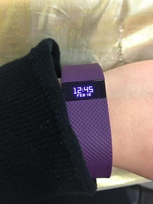 Fitbit FB405SLS Charge HR Activity S Wristband Blue for sale online 