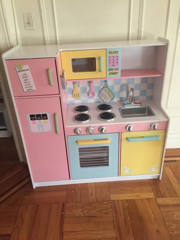 kidkraft pastel play kitchen