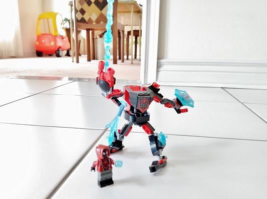 LEGO Marvel Spider-Man Miles Morales Mech Armor 76171 with