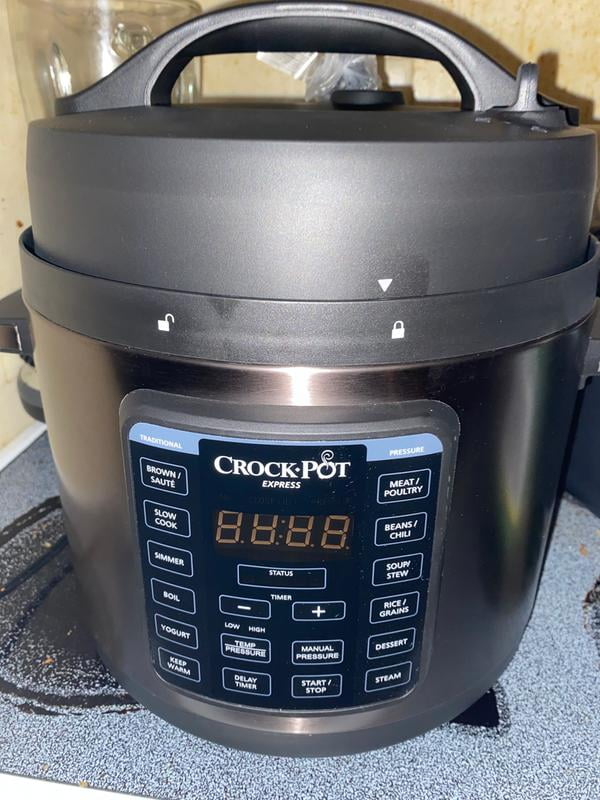 Crock-pot 2109296 Express Pressure Cooker 6-Quart Stainless Steel