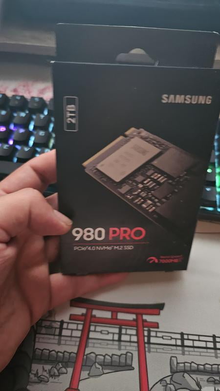 SAMSUNG 1TB 980 PRO Series PCIe Gen4. X4 NVMe M.2 Solid State