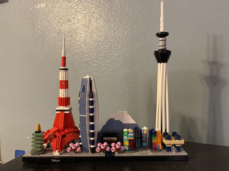 Tokyo lego architecture hotsell