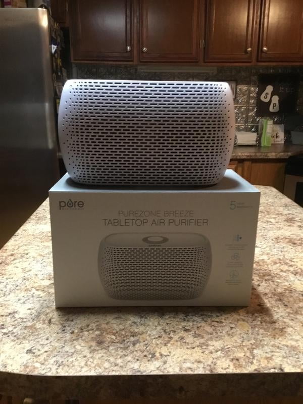 Pure Enrichment PureZone Breeze Tabletop 2 in 1 Air Purifier