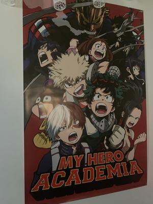 My Hero Academia: Season 6 - Key Art Wall Poster, 22.375 x 34 Framed 