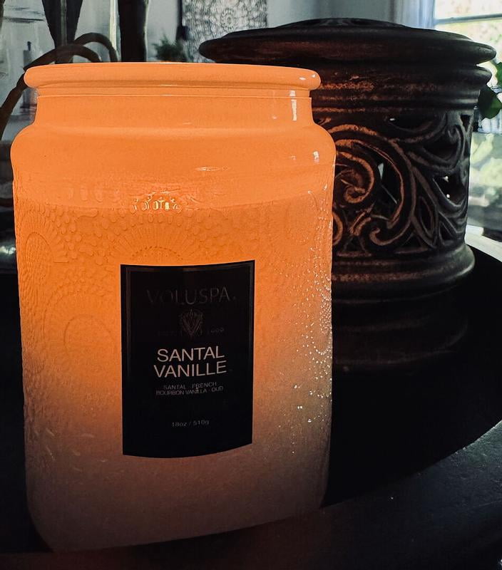 voluspa tobacco vanille Blond Tabac Classic Candle, 9 Oz on fragrance in spaces requiring minimal effort VOLUSPA Tahitian Coconut Vanilla Glass Stalker gets smoked