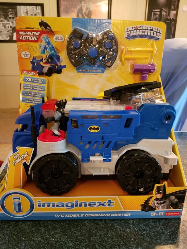 Imaginext DC Super Friends R C Mobile Command Center Walmart