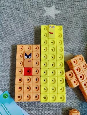 hand2mind, MathLink Cubes Activity Set 21-30, Counting and Math