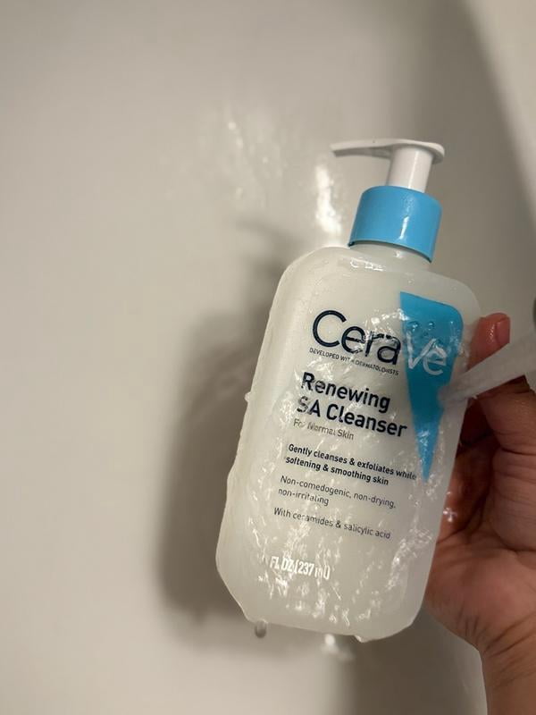 2 Pack - CeraVe Renewing SA Cleanser 8 oz - Walmart.com