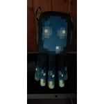 Minecraft Squid Glow In The Dark Blue Pillow Buddy 1 Piece Walmart Com Walmart Com