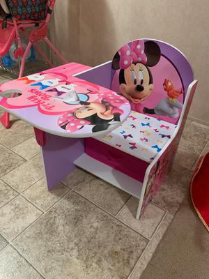 Disney Minnie Mouse Chair Desk With, Minnie Mouse Chair Desk With Storage