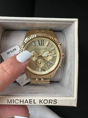 Customer reviews for Michael Kors Men's Lexington Gold-Tone