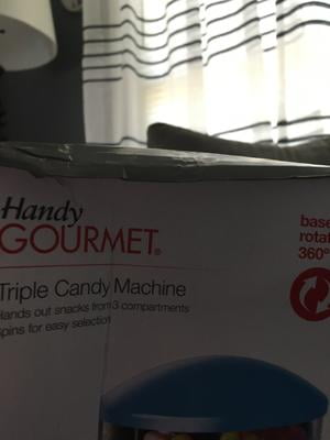 Triple Candy Dispenser (360 Degree) (Handy Gourmet)