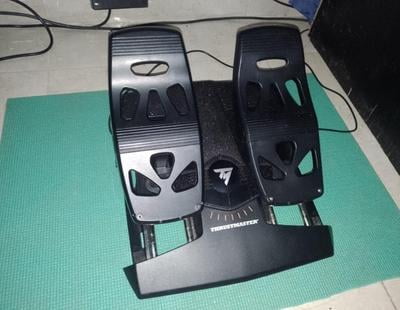 その他 THRUSTMASTER T.Flight Rudder Pedals T.Flight Rudder Pedals - Civil aviation, Flight Simulation