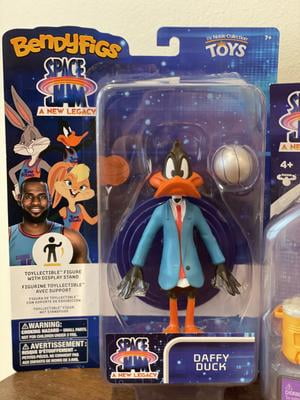 Space Jam BendyFigs Daffy Duck Action Figure Set, 3 Pieces