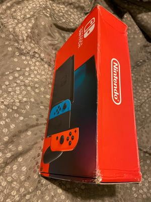 Nintendo Switch Console With Neon Blue Red Joy Con Walmart Com Walmart Com