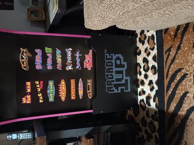 Arcade1Up Black Riser, 1FT, Arcade Game Machine Stand