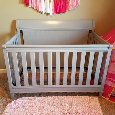 Delta Children New Haven 4 In 1 Convertible Crib Gray Walmart
