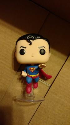 flying superman funko pop