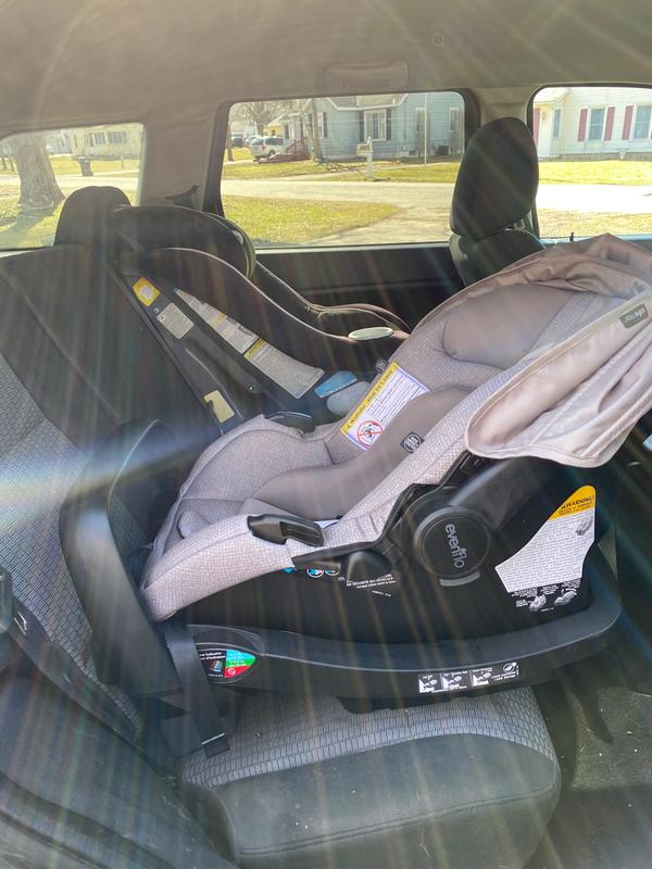 evenflo pivot travel system with safemax infant car seat