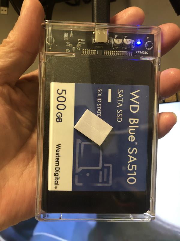 WD Blue SA510 WDS500G3B0A - SSD - 500 GB - internal - 2.5