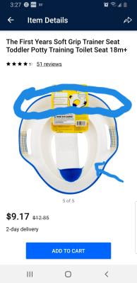 first years potty seat