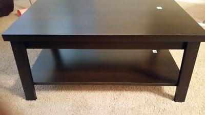 Mainstays Logan Coffee Table Espresso Finishes Mainstays Logan Coffee Table Espresso Finishes