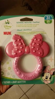 minnie mouse teether