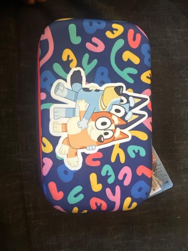 Bluey Pencil Case with Zipper for Students, Elementary School