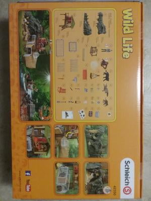 schleich jungle research station playset