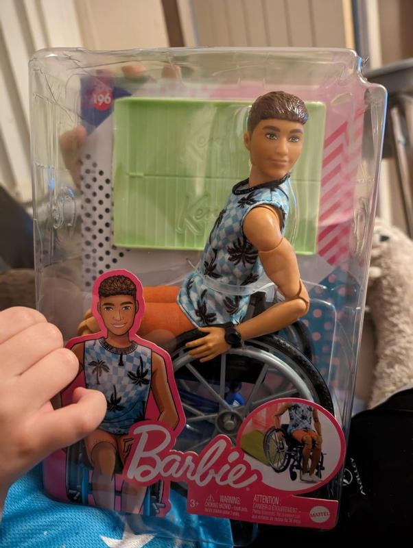 Ken Fashion Doll with Wheelchair - Toy dolls for ecommerce