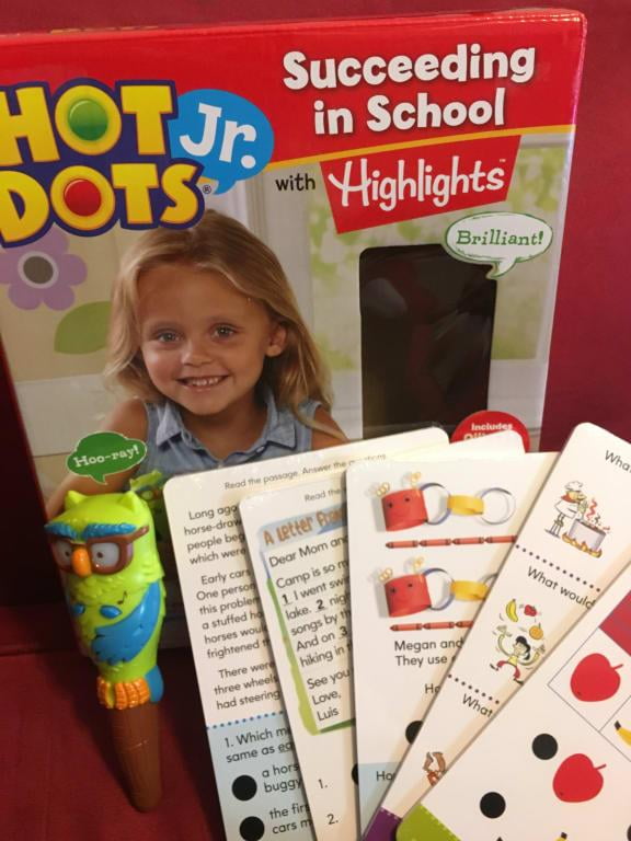 Hot Dots® Jr. Getting Ready for School! Set with Ace—The Talking